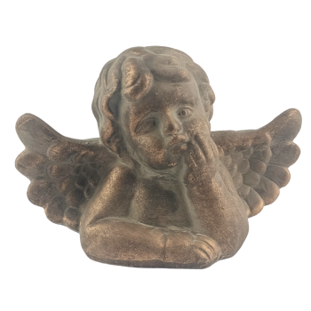 Engel Figur Ton Deko Skulptur